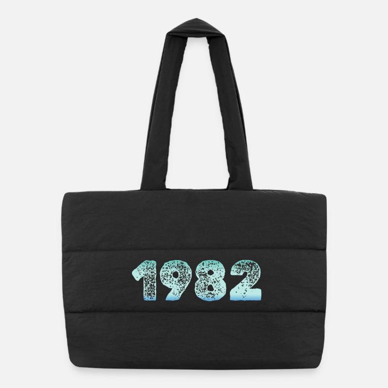 Grunge Naissance 1982 Sac shopping matelassé