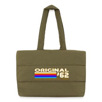 1962 - Puffer Shopping Bag - safari green - Front