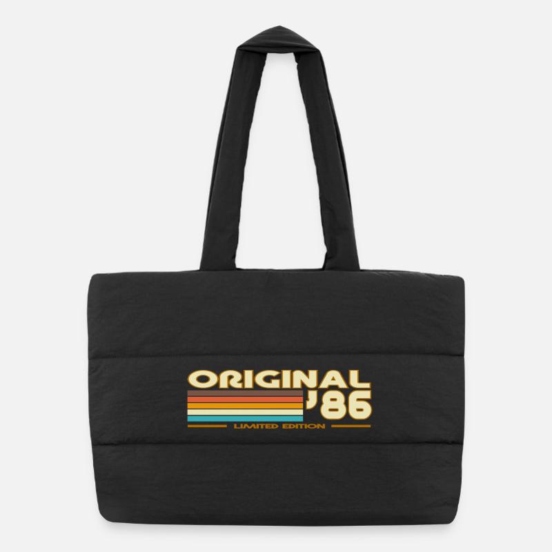 Original 86 Arc en ciel rétro Sac shopping matelassé