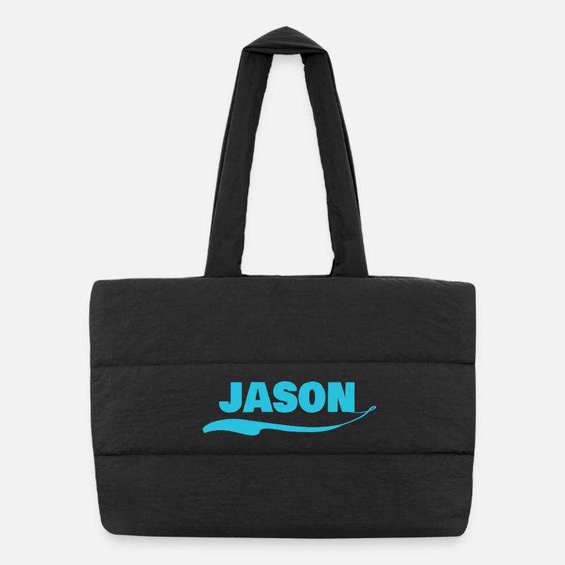 Gift for Jason Puffer Shopping Bag