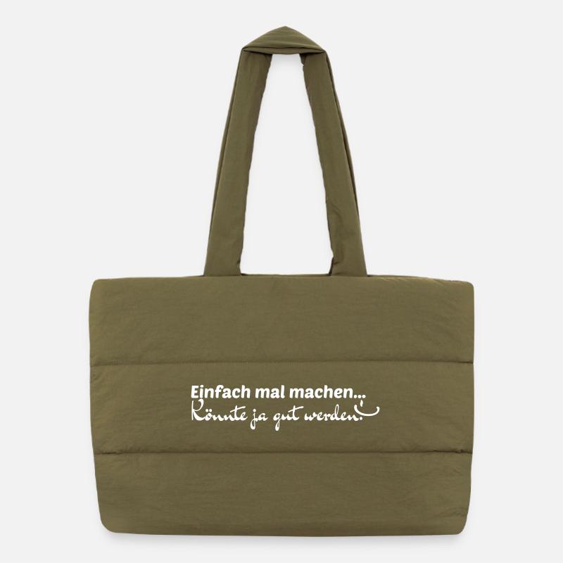 Puffer-Einkaufstasche