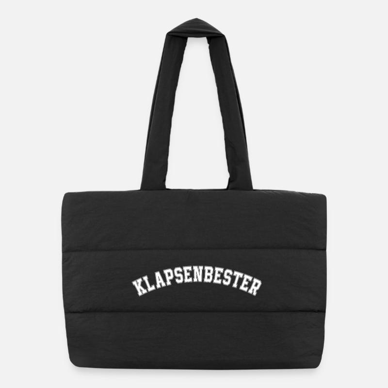 Meilleure phrase folle du bureau Sac shopping matelassé