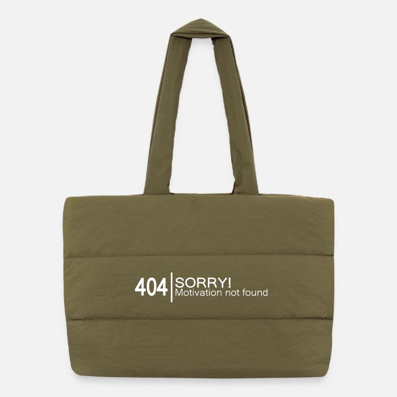 404 Sorry Motivation not found. Puffer Shopping Bag