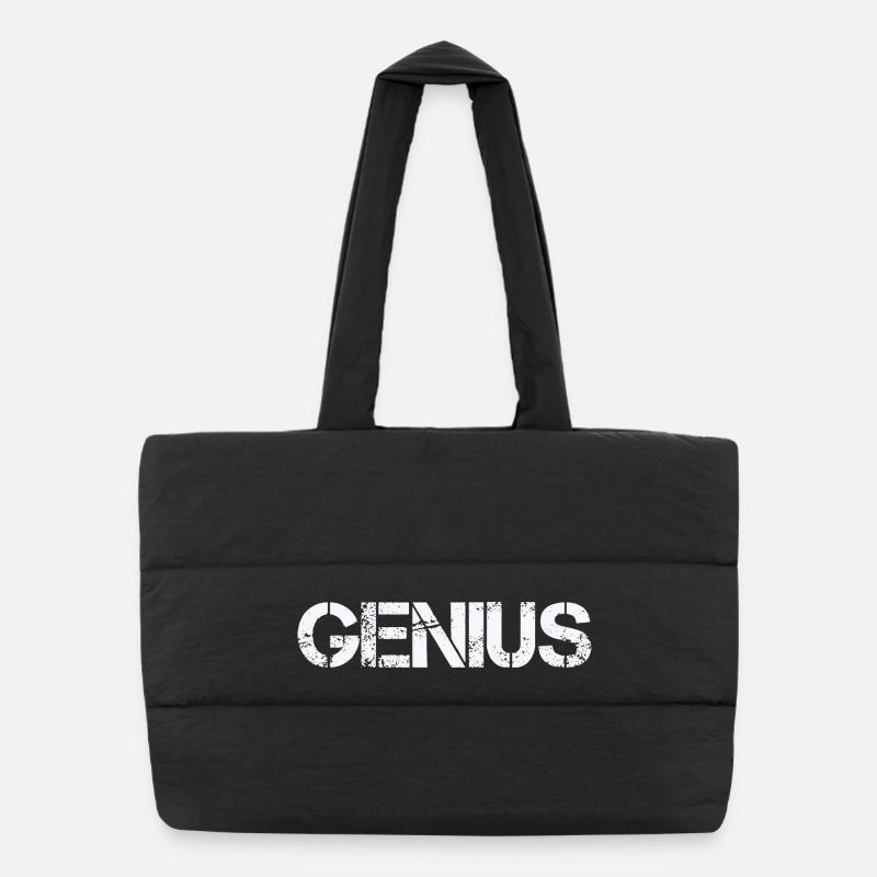 Genius Puffer Shopping Bag