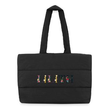 Lilith - Puffer Shopping Bag - black - Front
