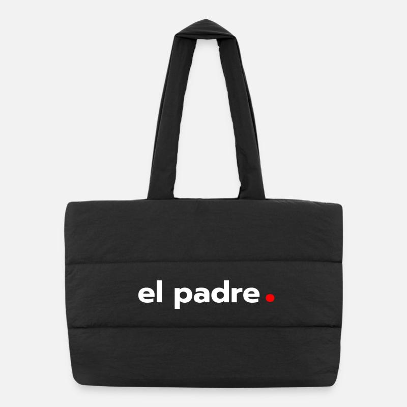 el padre - Puffer Shopping Bag - black