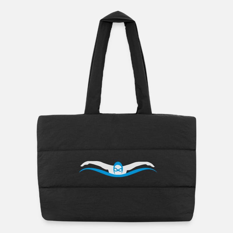 nage Sac shopping matelassé