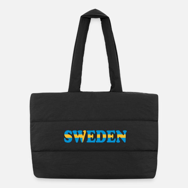Sweden Puffer Shopping Bag