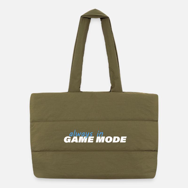 TOUJOURS EN MODE JEU Sac shopping matelassé