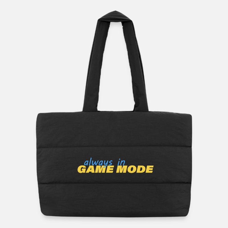 TOUJOURS EN MODE JEU Sac shopping matelassé