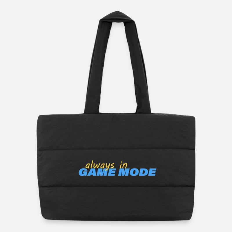 TOUJOURS EN MODE JEU Sac shopping matelassé