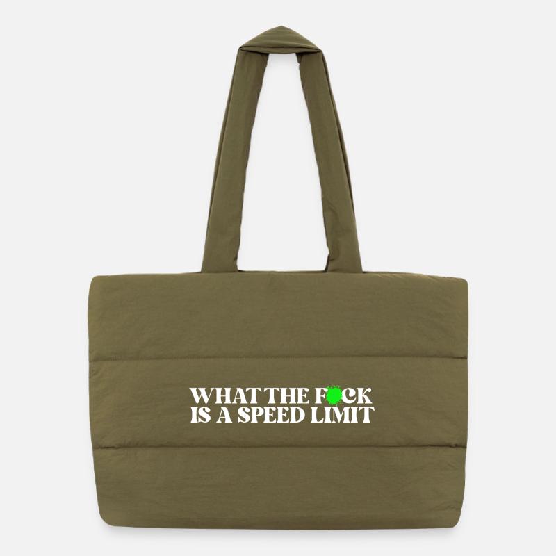 Car Puffer Shopping Bag
