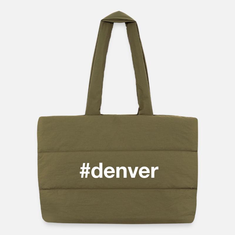 DENVER Hashtag Puffer-Einkaufstasche