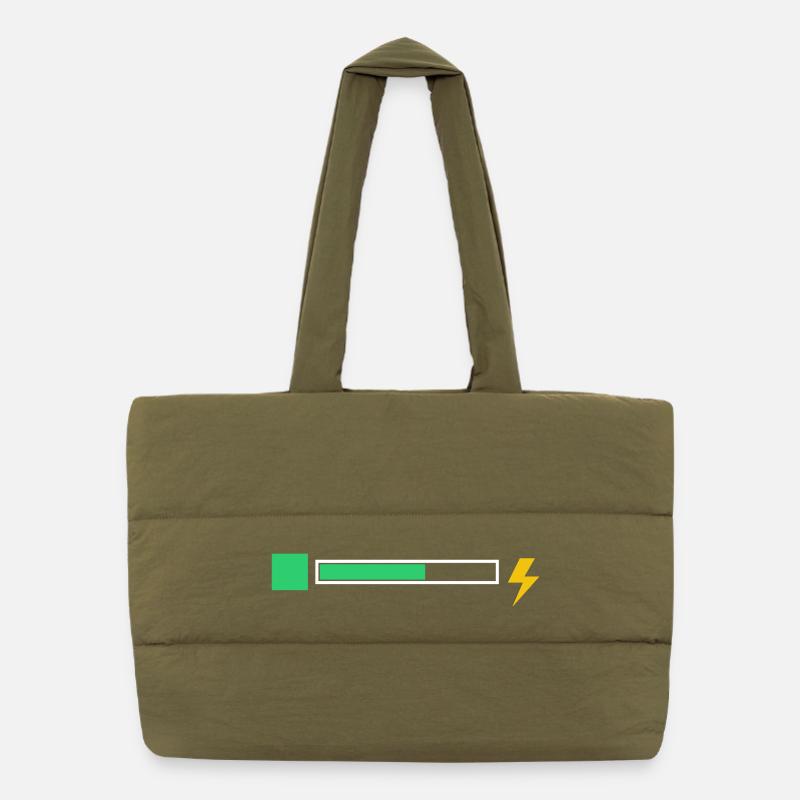 energy Puffer Shopping Bag