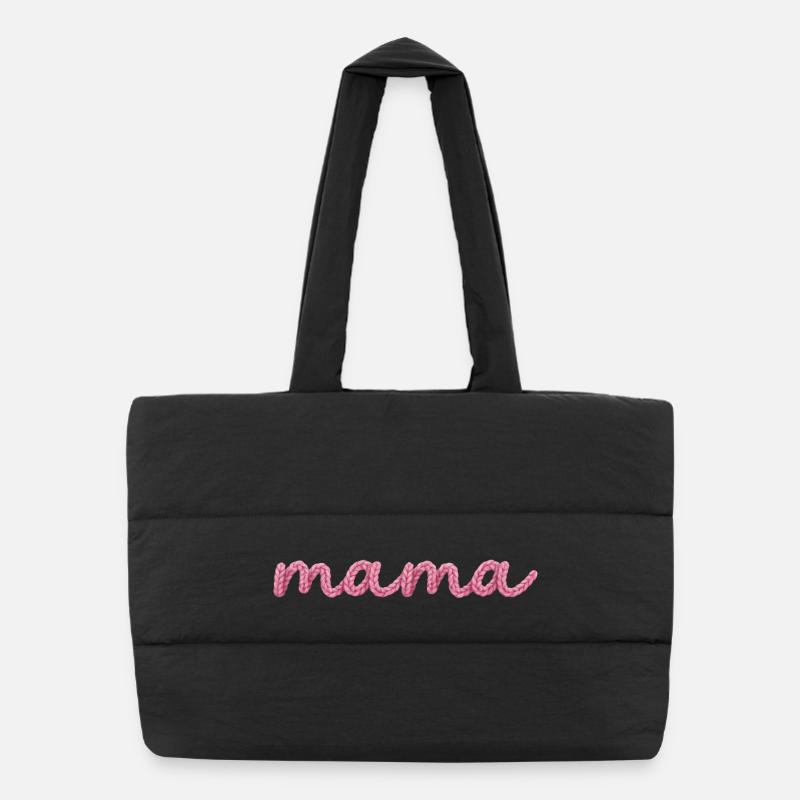 Sac shopping matelassé