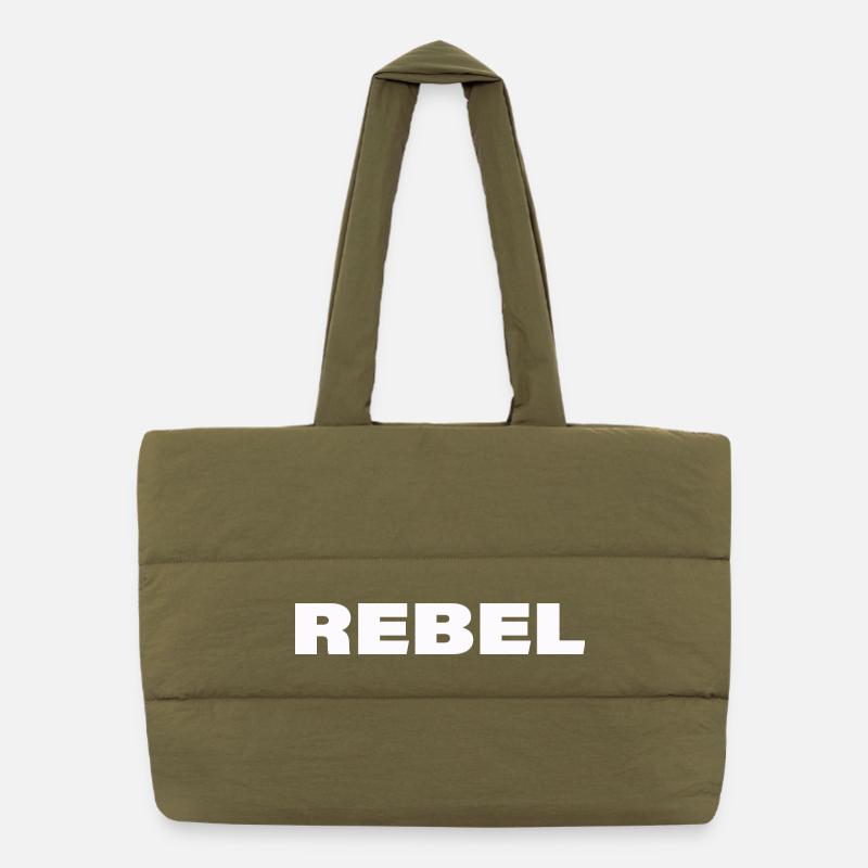 REBEL Puffer-Einkaufstasche