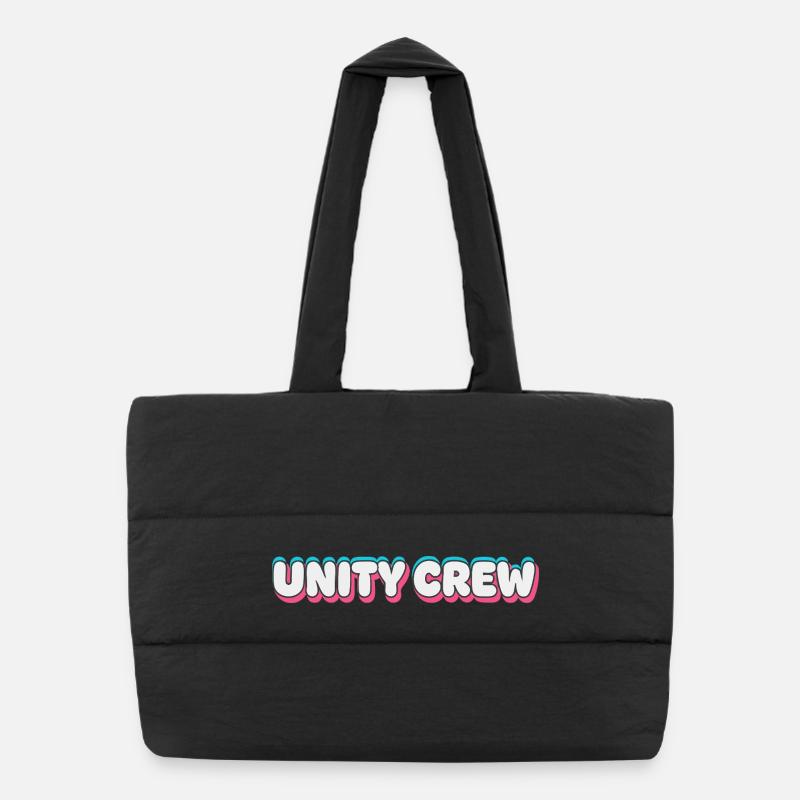 Unity Crew Graffiti-Farbblase Puffer-Einkaufstasche