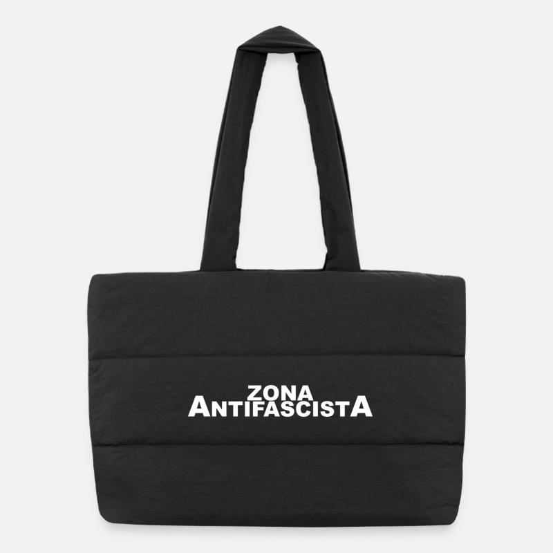 Antifaschistische Zone Puffer-Einkaufstasche