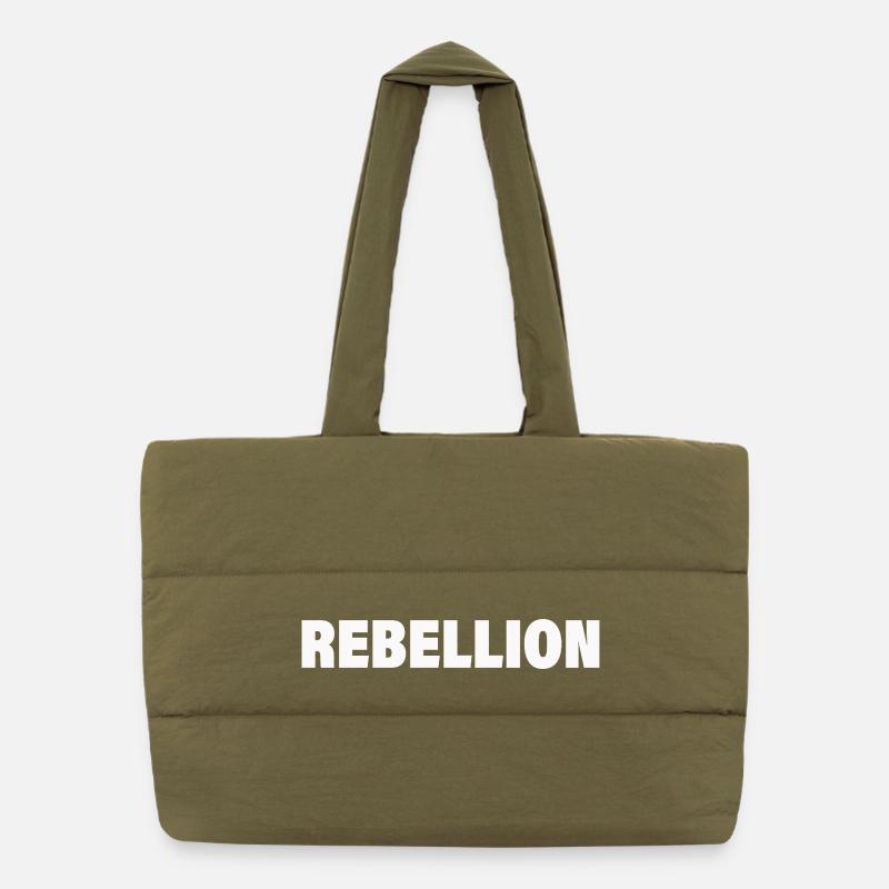 Rébellion Sac shopping matelassé