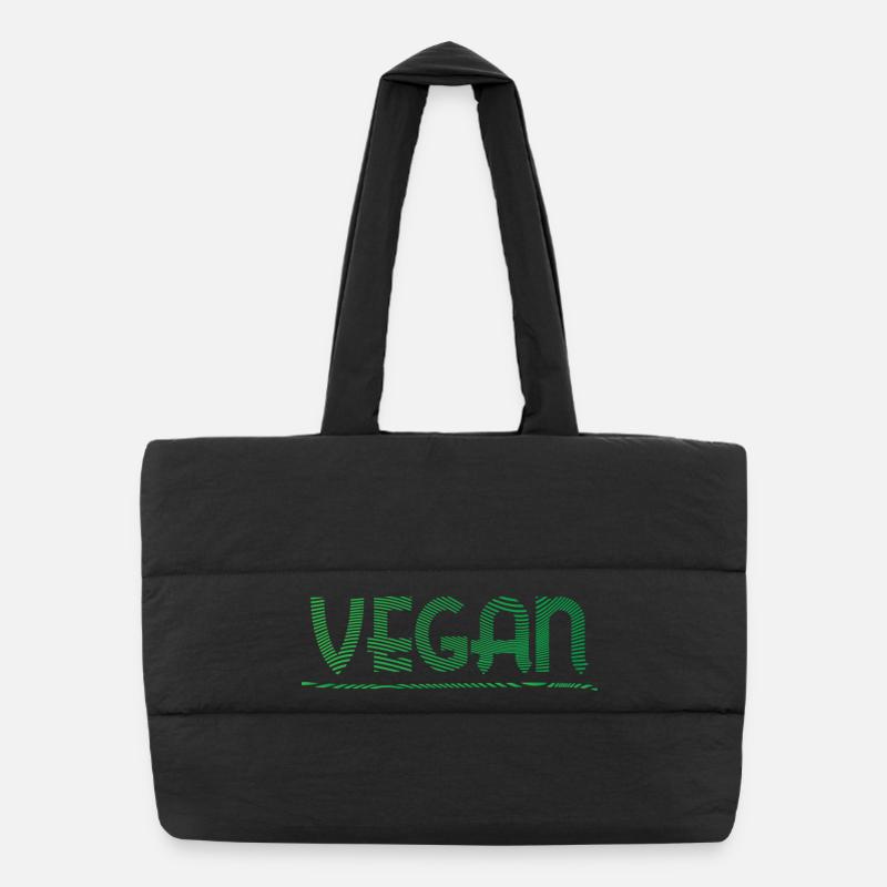 Vegan Sac shopping matelassé