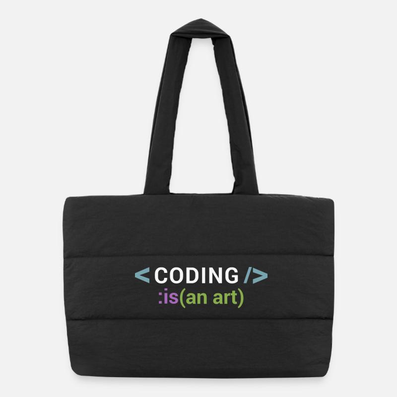 Programmieren ist eine Kunst Puffer-Einkaufstasche