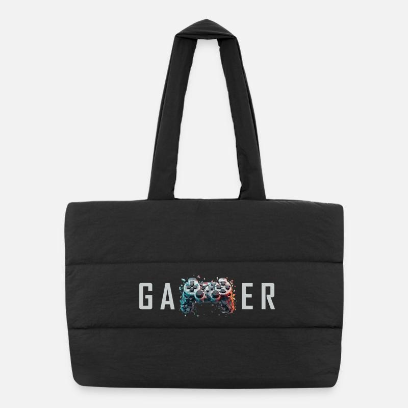 GAMER Power - Controller Puffer-Einkaufstasche