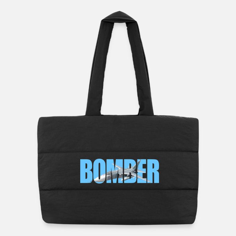 Bomber Su-24 Puffer-Einkaufstasche