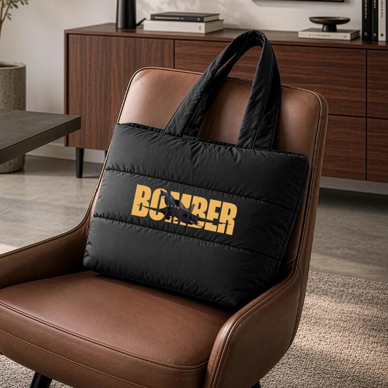 Bomber Tu-22 M3 Puffer Shopping Bag