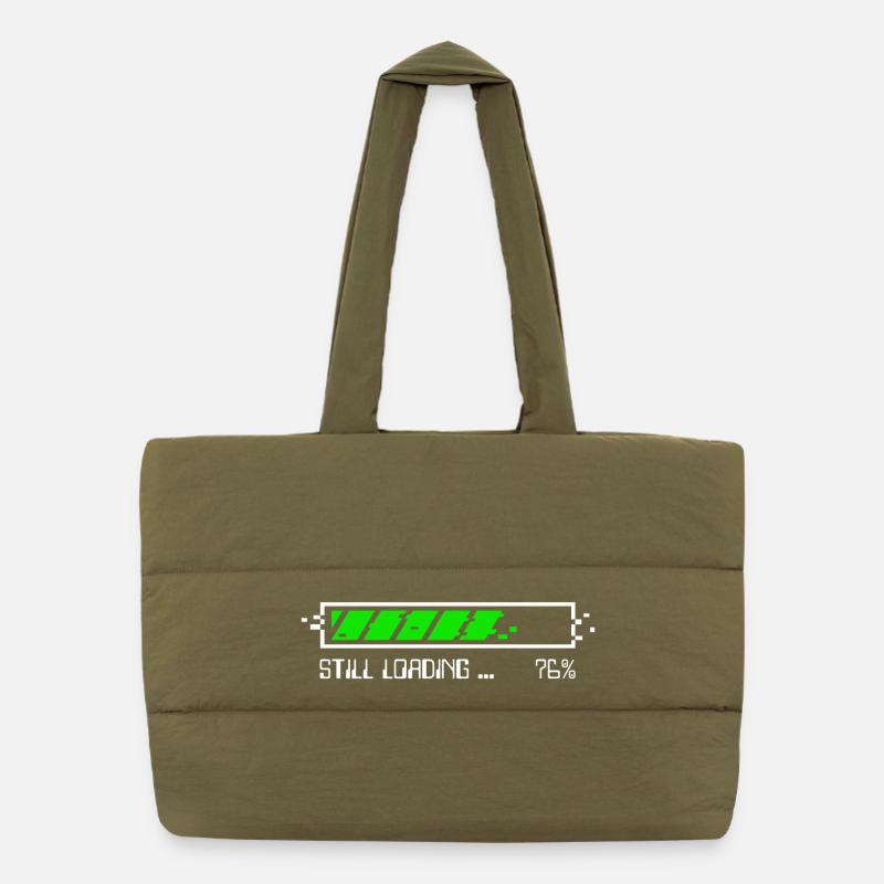 Still Loading – Patience Gamer - BLC Sac shopping matelassé