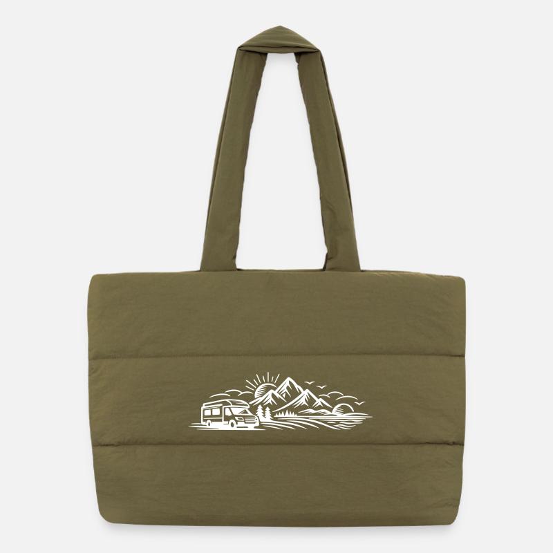 Camping Puffer-Einkaufstasche