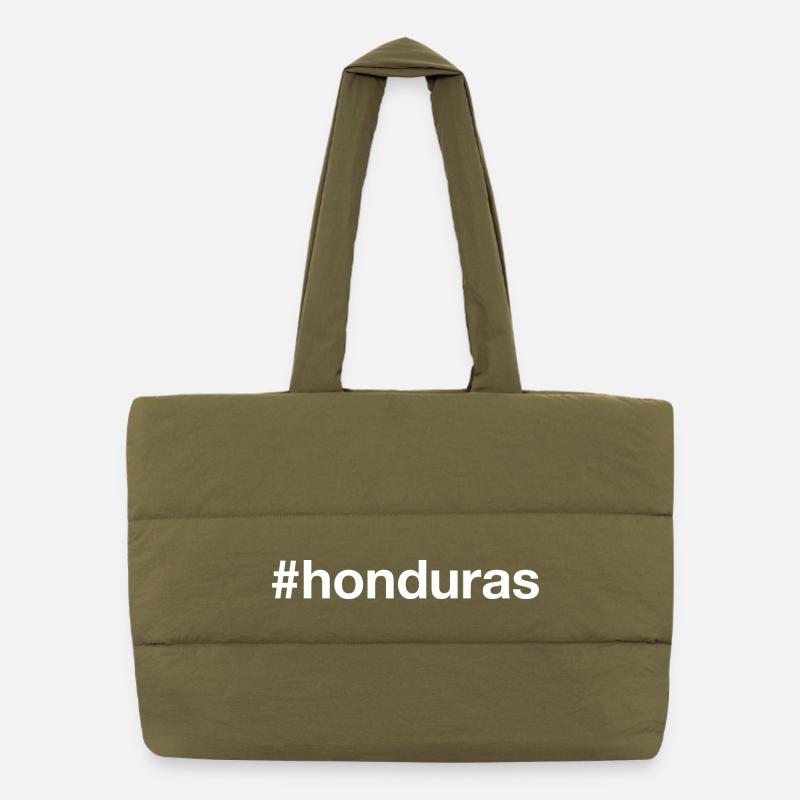 HONDURAS Hashtag Puffer-Einkaufstasche