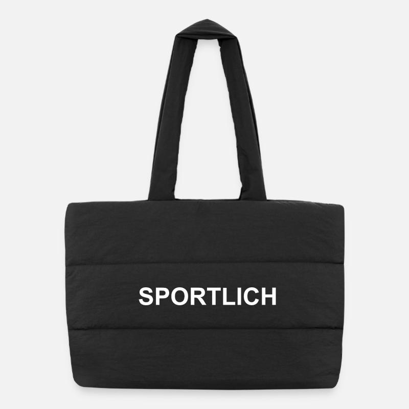 Sportlich  Puffer-Einkaufstasche