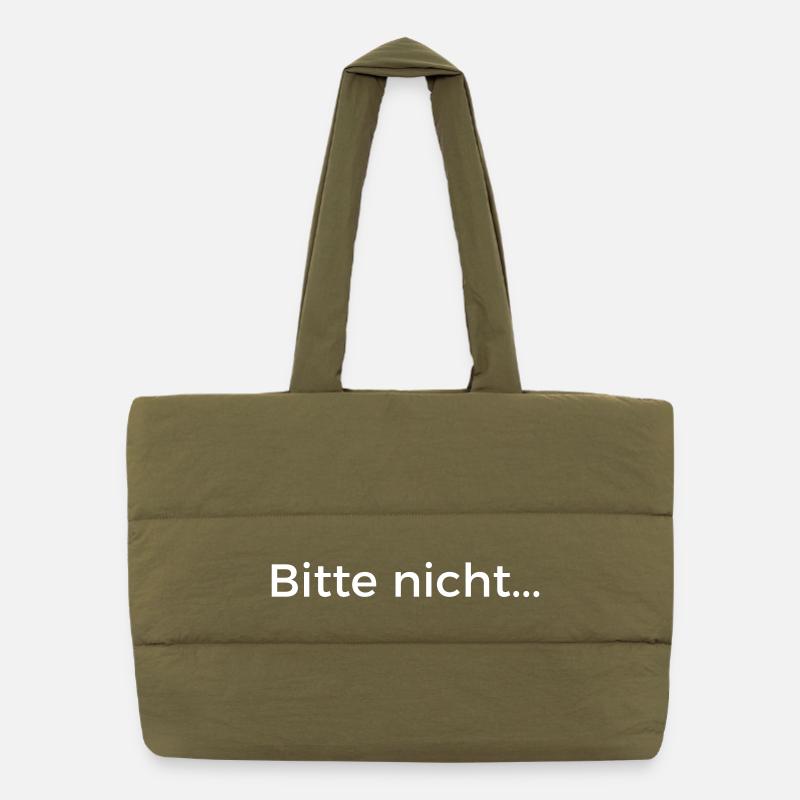 Puffer-Einkaufstasche