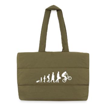 Évolution du BMX - Sac shopping matelassé - safari green - Devant