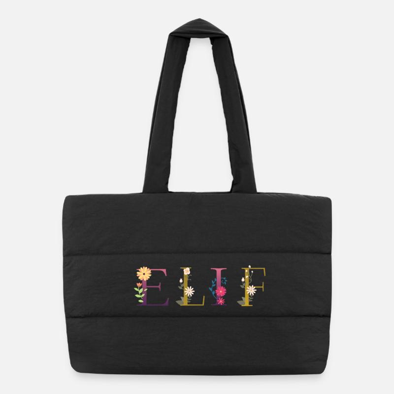 Elif Puffer Shopping Bag