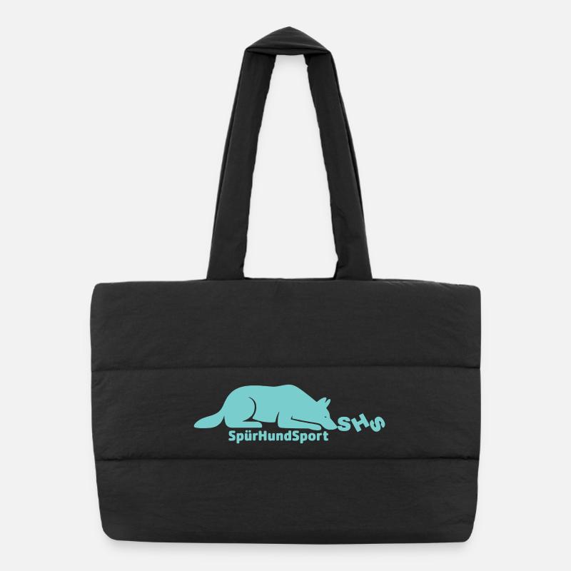 SHS Logo mint Puffer-Einkaufstasche