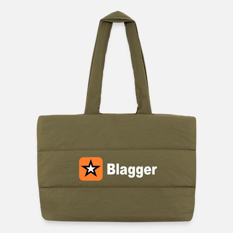 big blagger star Puffer Shopping Bag