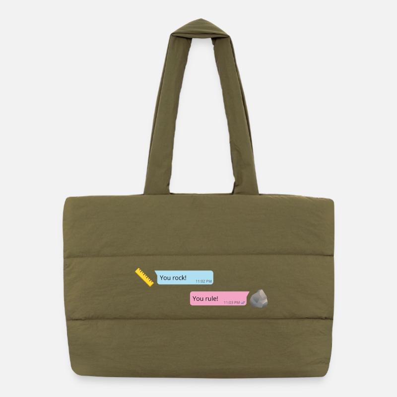 Rock & Rule Sac shopping matelassé