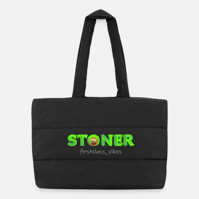 Stoner firstclass_vibes Puffer-Einkaufstasche