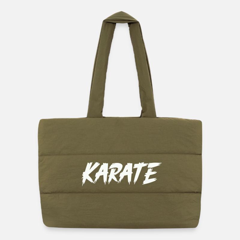 Karate Puffer-Einkaufstasche