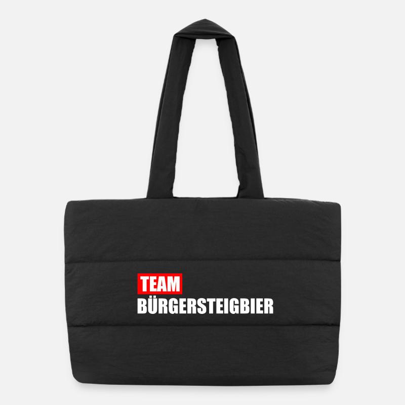 Team Bürgersteigbier Ortskontrollfahrt OKF Puffer-Einkaufstasche