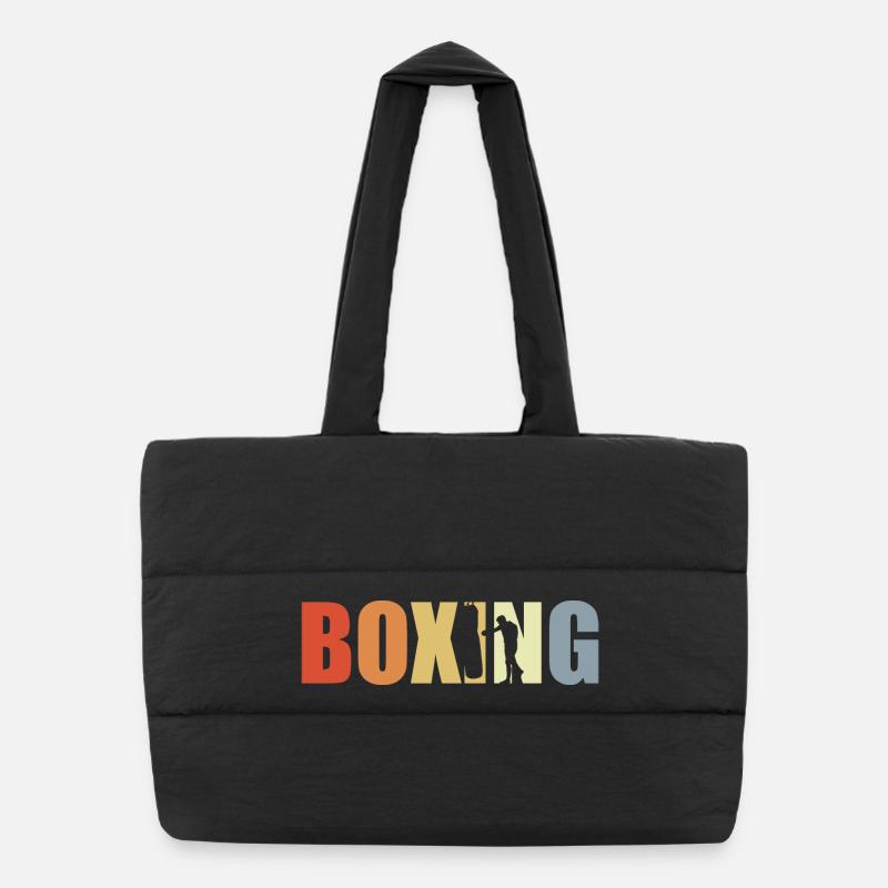 Boxe Vintage Look Sac shopping matelassé