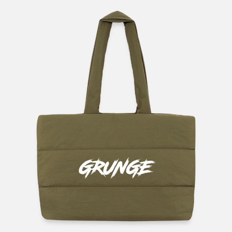 GRUNGE Puffer-Einkaufstasche