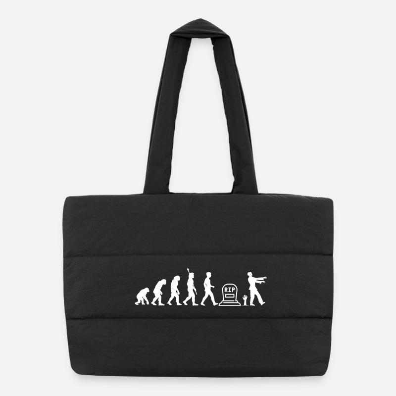 Zombie Evolution RIP Zombi Sac shopping matelassé