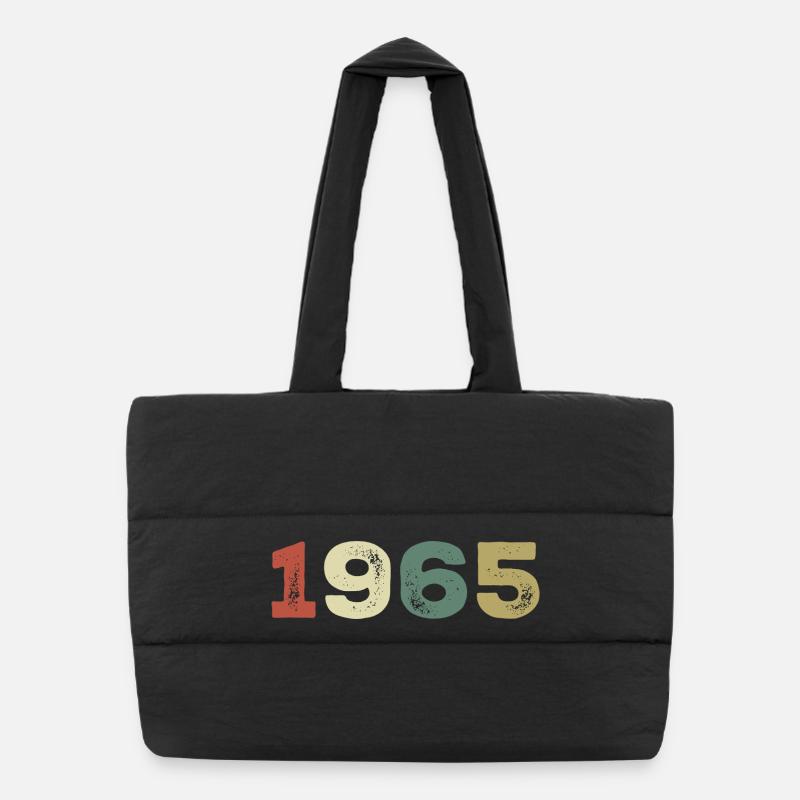 1965 Né en 1965 Sac shopping matelassé