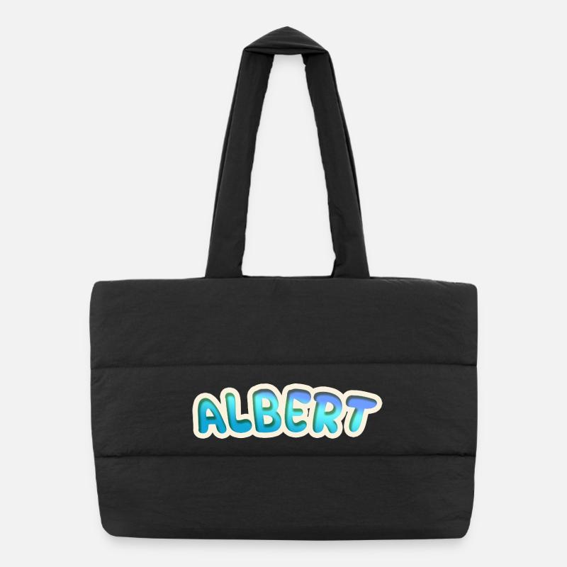 Albert als Beruf Puffer-Einkaufstasche