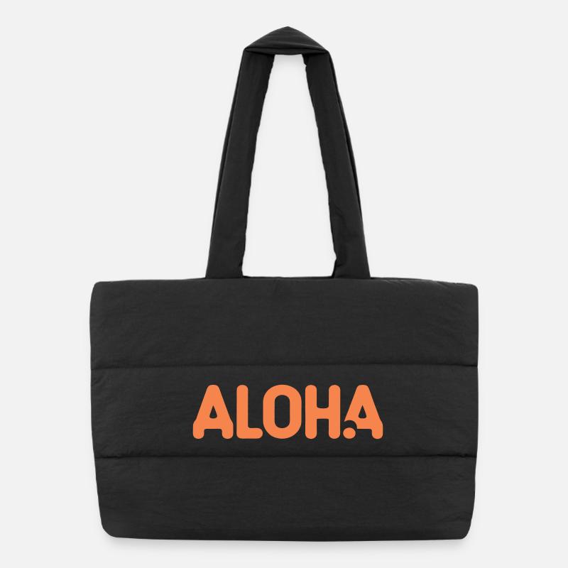 Aloha Puffer-Einkaufstasche