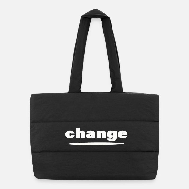 Changement Sac shopping matelassé