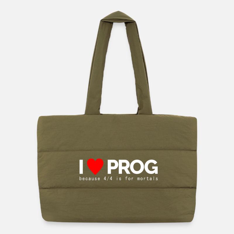 J’adore le Prog Sac shopping matelassé
