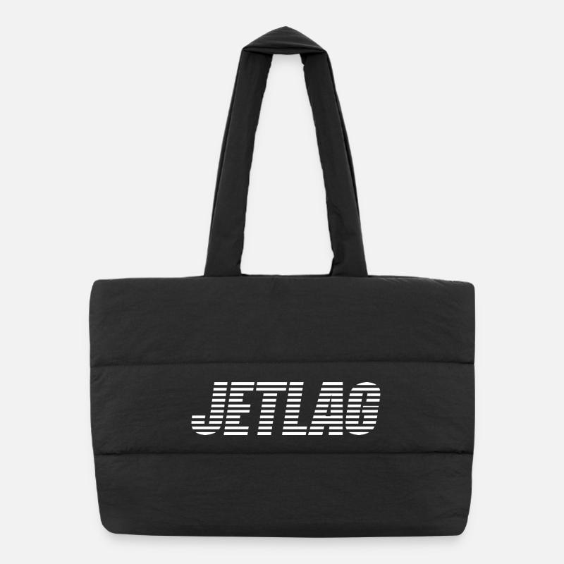 Décalage horaire Sac shopping matelassé